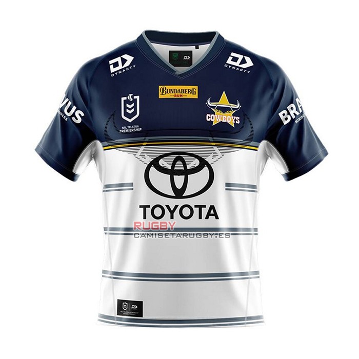 Camiseta North Queensland Cowboys Rugby 2022 Segunda